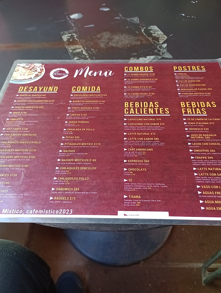 Menu Cafe Místico-6