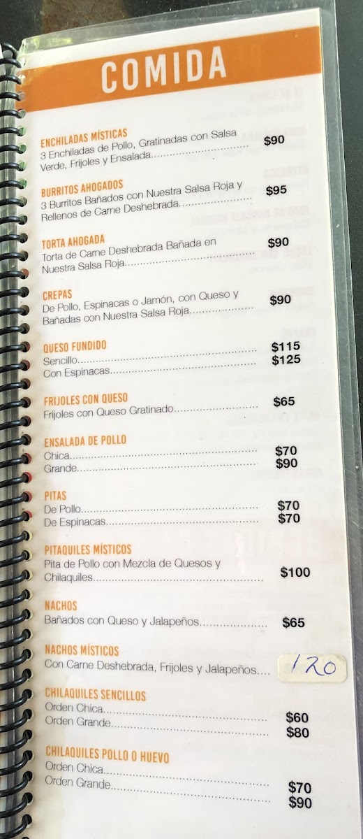 Menu Cafe Místico-9